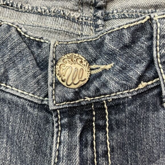 VTG Wranglers Woman’s Low Rise Bootcut Jean Size 30 Y2K Western Coastal Cowgirl - Picture 8 of 11